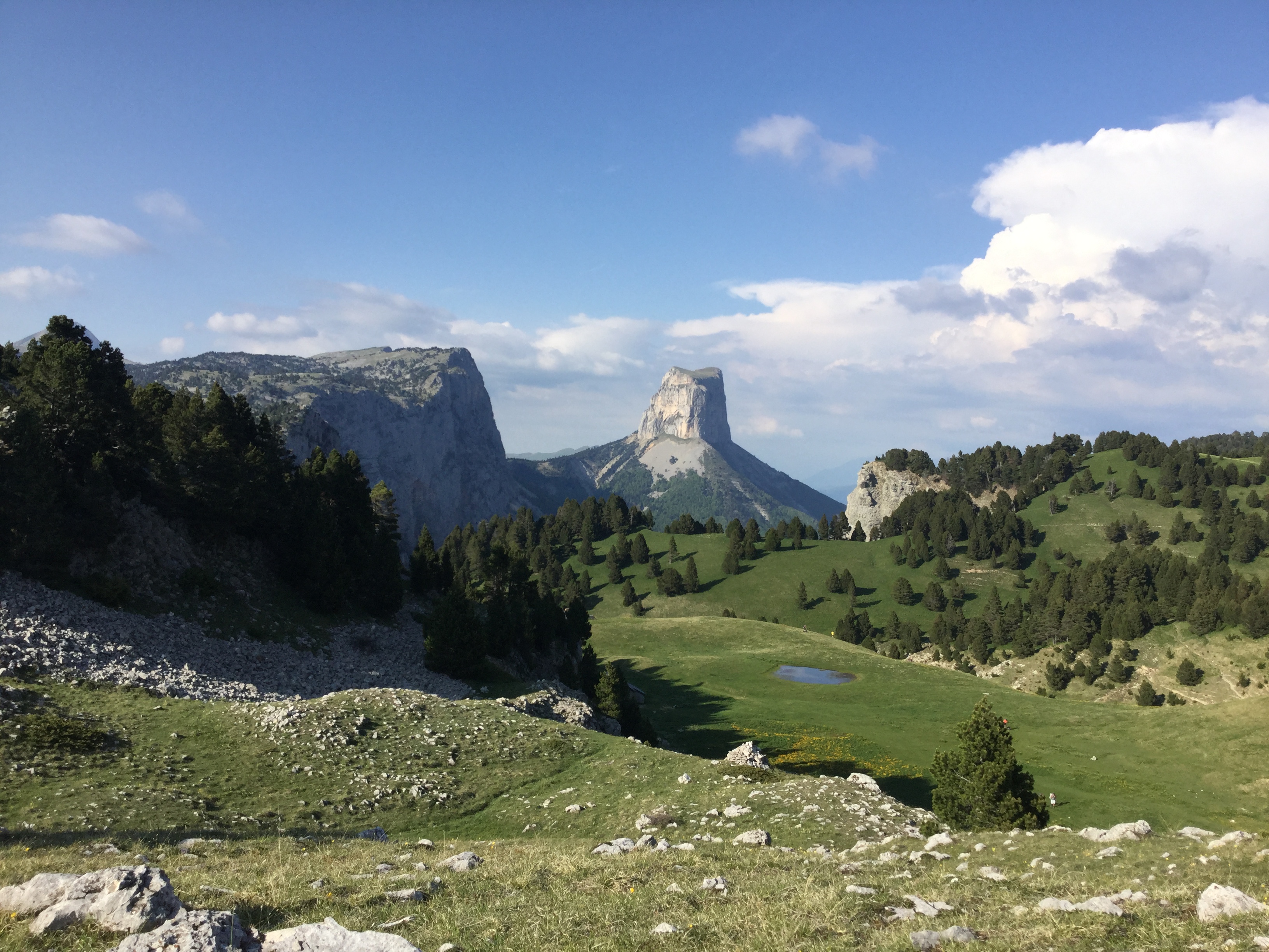 Photographie du mont Aiguille
